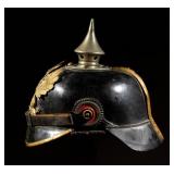 Prussian Landwehr Infantry Pickelhaube Mismatched