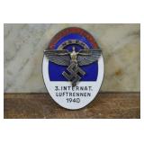 1940 NSFK Wasserkuppe Air Race Badge