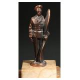 Luftwaffe Pilot Commemorative Desk Figure