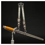 Heer Officer Dagger with Deluxe Hangers