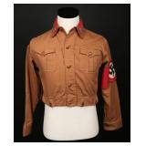 Third Reich SA Short-Waist Jacket & Rank Tabs