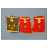 WWII German General Officer Collar Tabs Group