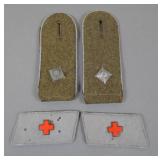 German Army Medical Service Insignia Set