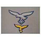 Luftwaffe Officer & Enlisted Breast Eagle Pair