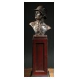 Interwar German "Front Soldier" Silvered Bust