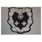 Luftwaffe General Bullion Visor Cap Insignia