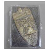 1929 NSDAP Nuremberg Party Day Bronze Plaque