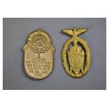 SA Niederrhein & Westmark Athletics Badge Pair