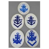 Kriegsmarine Enlisted Rate Insignia Group