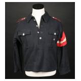 WWII German Hitler Youth Winter Bluse with RZM Tag