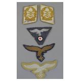 Luftwaffe Officer and Uniform Insignia Group