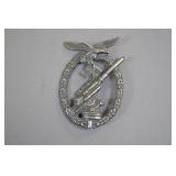 Luftwaffe Flak Badge, Zinc Construction
