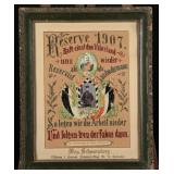 1907 1st Hanoverian Infantry Reservist Embroidery