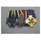 WWI & 25-Year Civil Service Medal Bar