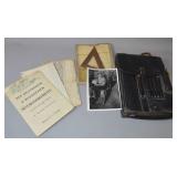 M35 Map Case with Rare 1939 Partition Map