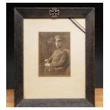 1914 Iron Cross Framed German Officer Photograph