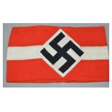 Third Reich Swastika Armband Cotton Construction