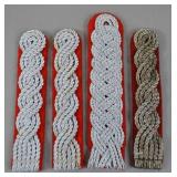 German Army Shoulder Boards Group, 4 Pieces
