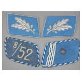 Two Pairs of NSDAP Ortsgruppen Collar Tabs