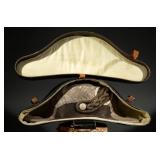 Imperial German Naval Officer Bicorn Hat with AgR