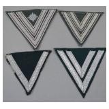 WWII German Heer Enlisted Sleeve Rank Chevron Lot
