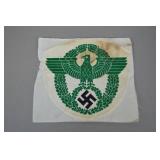 German Police Sleeve Eagle Third Reich Era