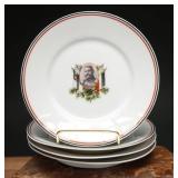 Austro-Hungarian Porcelain Plates Franz Joseph I