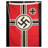 German WWII Kriegsmarine Battle Flag