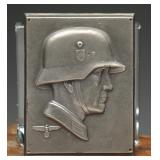 German Silver-Plated Infantryman Presentation Pla
