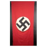 WWII German Cotton Podium Banner - 35" x 78"