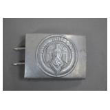 German WWII Aluminum Heer Belt Buckle