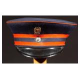Pristine 1930s Peküro German Postal Visor Cap