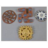 WHW Germanic Ornaments Tokens, 19411942, 4 pcs