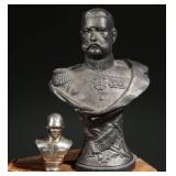 Commemorative Hindenburg Bust with Soldier Mascot