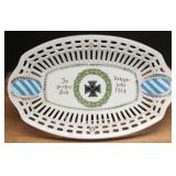WWI Iron Cross 1914 Commemorative Porcelain Dish