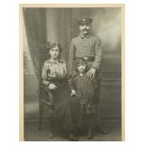 WWI Era Family Portrait, Gebr. Strauss Munich