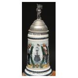 Imperial German Navy Commemorative Beer Stein