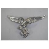 WWII German Luftwaffe Cap Eagle Insignia