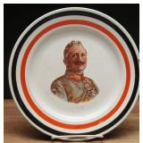 Porcelain Plate Kaiser Wilhelm II 1914/16