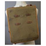 BDM Tornister Olive-Tan Canvas Backpack