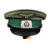 WWII German Customs Border Guard Visor Cap