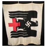 2nd Infantry Division Captured 45" x 47" DRK Fla