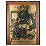1968 König Ludwig II. Und Die Kunst Poster