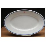 Bauscher Weiden Oval Porcelain Serving Platter