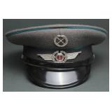 1981 East German NVA Air Force Visor Cap Size 55