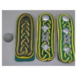 German Army Officer Shoulder Boards With Devices