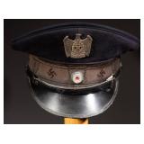 WWII German NSKOV Disabled Veteran Visor Cap