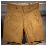 British Army Pattern 1940 (P40) Wool Jungle Shorts