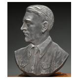 Aluminum Wall Relief of Adolf Hitler, ca. 1930s