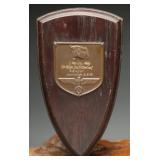 1936 Naval Athletics Relay Trophy Plaque